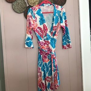 DVF Summer wrap dress